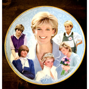 Princess Diana Danbury Mint Collector Plate People’s Princess Memorial